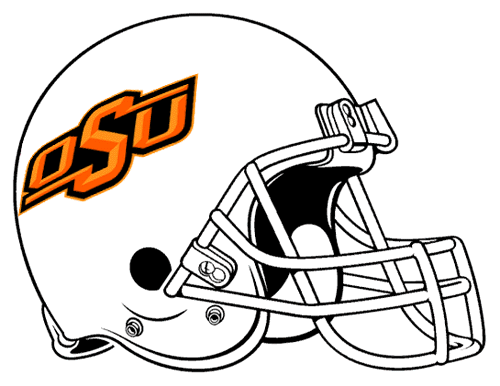 Oklahoma State Cowboys 2001-Pres Helmet Logo diy DTF decal sticker